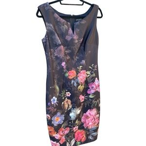 Sleveless Floral Midi Dress